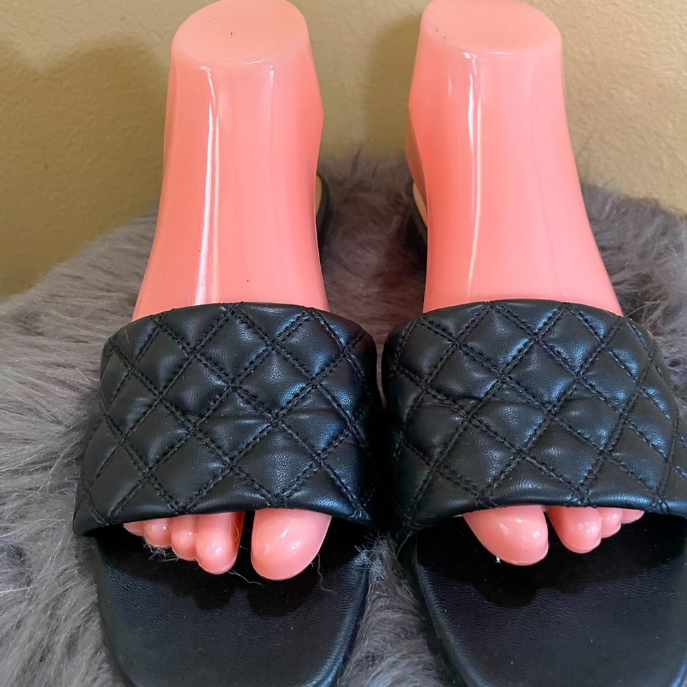 A New Day Quilted Mules Size 9